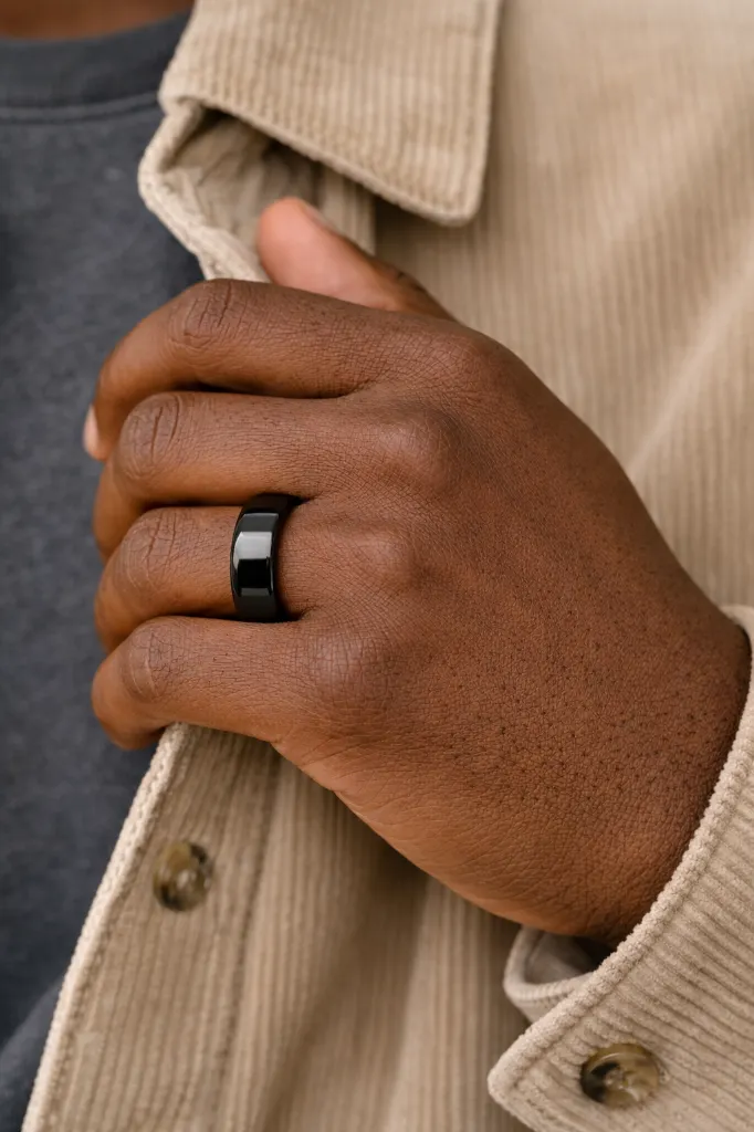 polished-black-tungsten-ring-domed-on-hand.webp