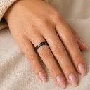 womens-4mm-flat-black-brushed-tungsten-ring-on-hand.webp
