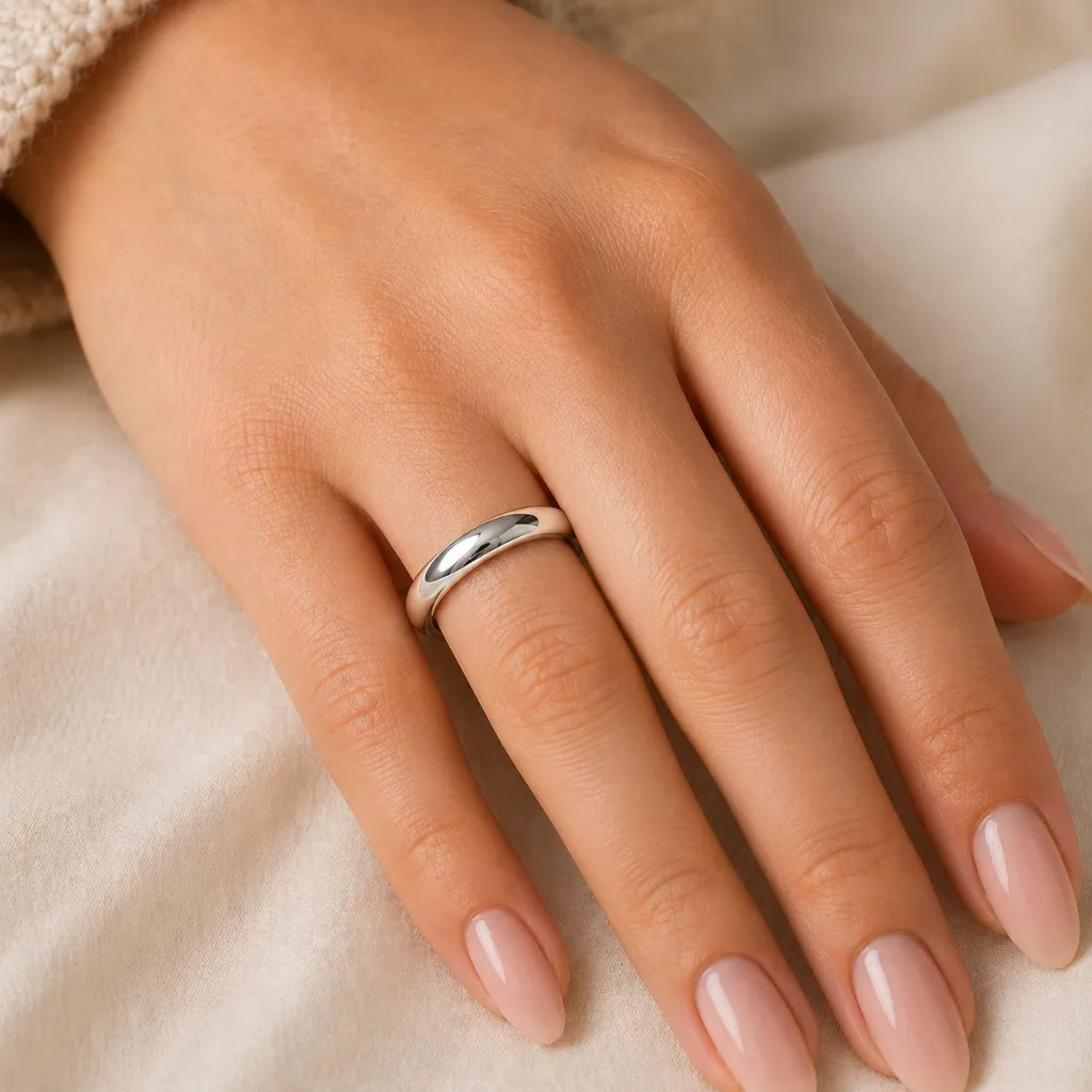 womens-4mm-domed-polished-tungsten-ring-on-hand.webp
