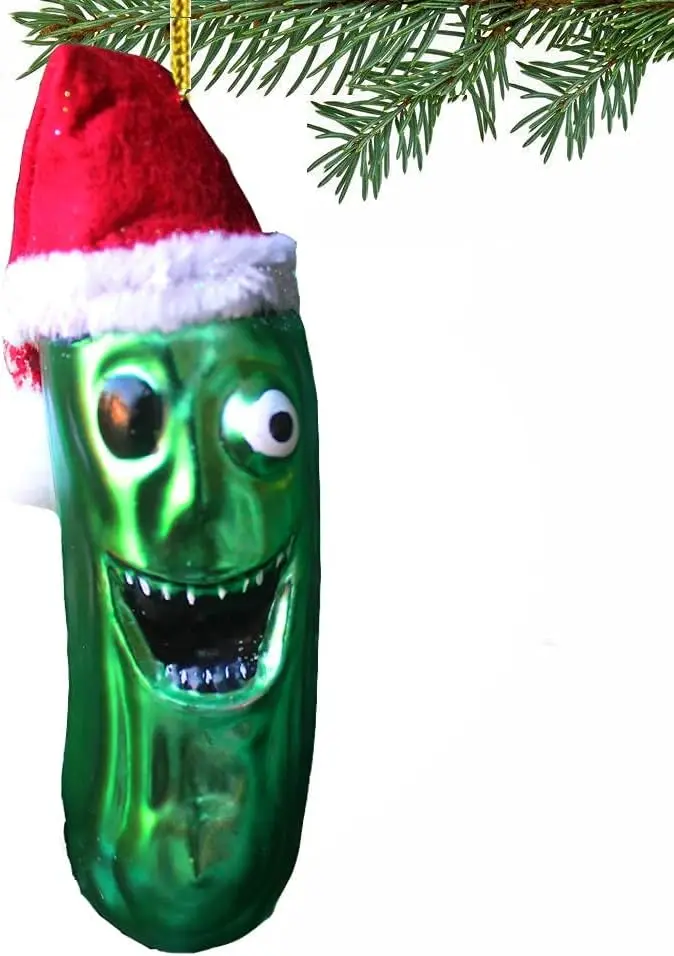 [HC-01] Zombie Christmas Pickle Ornament